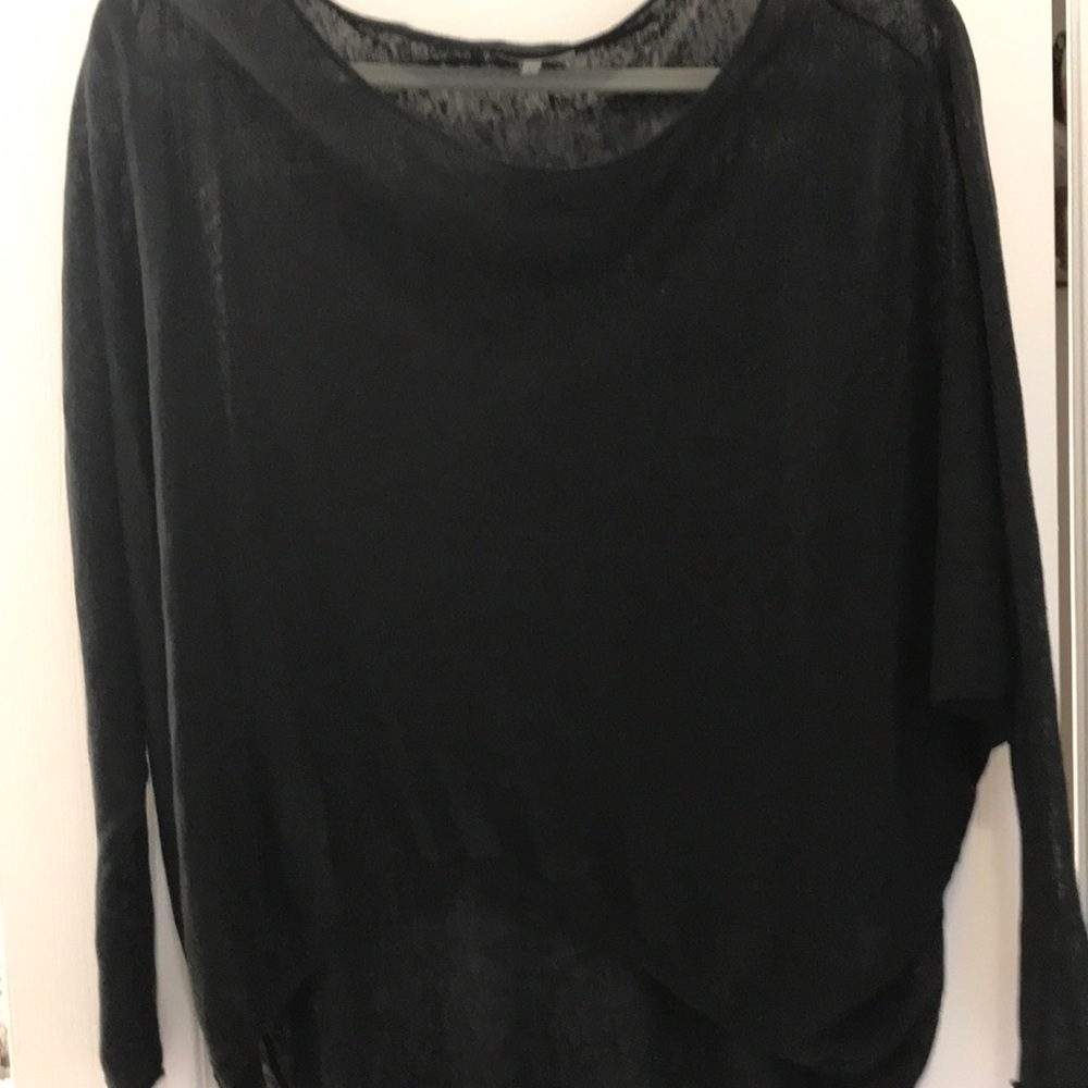 Joie small navy sheer sweater